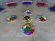 Mandala flowers before the start of Balinese offering class